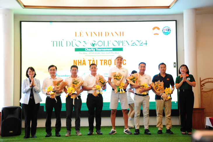 40 tỉ đồng cho người nghèo từ Giải Golf Thủ Đức Open lần 3 năm 2024 - Ảnh 1.